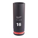 Immagine di Milwaukee Bussola a macchina attacco quadro 3/8" 16 mm lunga 