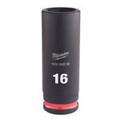 Immagine di Milwaukee Bussola a macchina attacco quadro 3/8" 16 mm lunga 