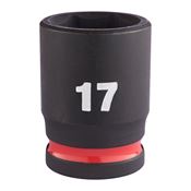 Immagine di Milwaukee Bussola a macchina attacco quadro 3/8" 17 mm corta 