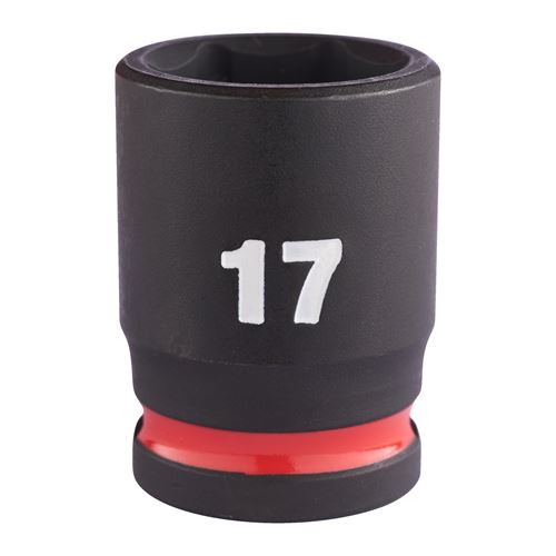 Immagine di Milwaukee Bussola a macchina attacco quadro 3/8" 17 mm corta 