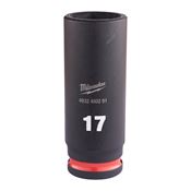 Immagine di Milwaukee Bussola a macchina attacco quadro 3/8" 17 mm lunga 
