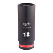 Immagine di Milwaukee Bussola a macchina attacco quadro 3/8" 18 mm lunga 