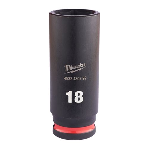 Immagine di Milwaukee Bussola a macchina attacco quadro 3/8" 18 mm lunga 