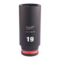 Immagine di Milwaukee Bussola a macchina attacco quadro 3/8" 19 mm lunga 