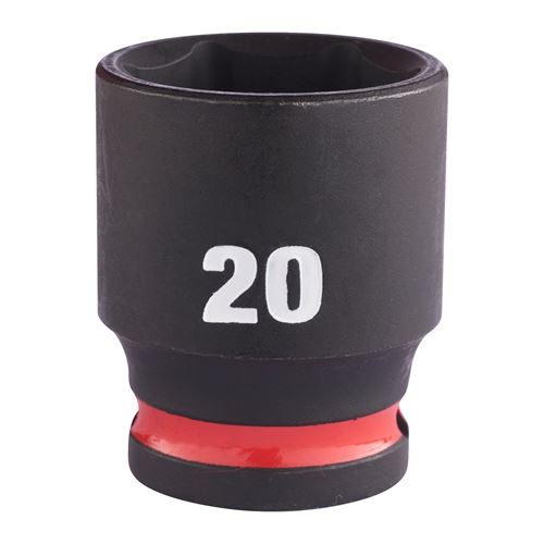 Immagine di Milwaukee Bussola a macchina attacco quadro 3/8" 20 mm corta 