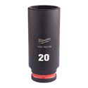 Immagine di Milwaukee Bussola a macchina attacco quadro 3/8" 20 mm lunga 