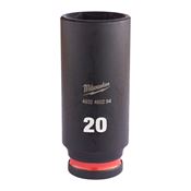 Immagine di Milwaukee Bussola a macchina attacco quadro 3/8" 20 mm lunga 