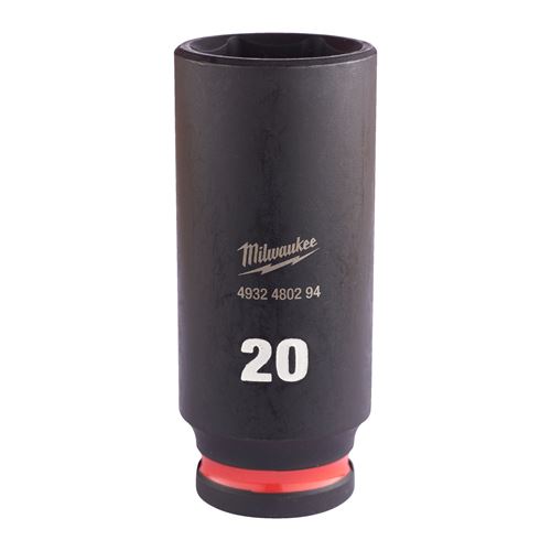 Immagine di Milwaukee Bussola a macchina attacco quadro 3/8" 20 mm lunga 