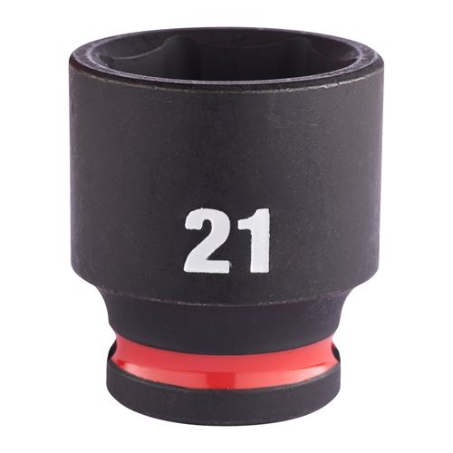Immagine di Milwaukee Bussola a macchina attacco quadro 3/8" 21 mm corta 