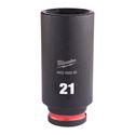 Immagine di Milwaukee Bussola a macchina attacco quadro 3/8" 21 mm lunga 