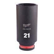 Immagine di Milwaukee Bussola a macchina attacco quadro 3/8" 21 mm lunga 