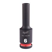 Immagine di Milwaukee Bussola a macchina attacco quadro 3/8" 6 mm lunga 