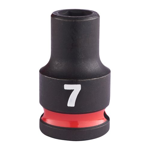 Immagine di Milwaukee Bussola a macchina attacco quadro 3/8" 7 mm corta 