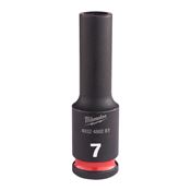 Immagine di Milwaukee Bussola a macchina attacco quadro 3/8" 7 mm lunga 