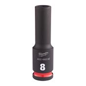 Immagine di Milwaukee Bussola a macchina attacco quadro 3/8" 8 mm lunga 