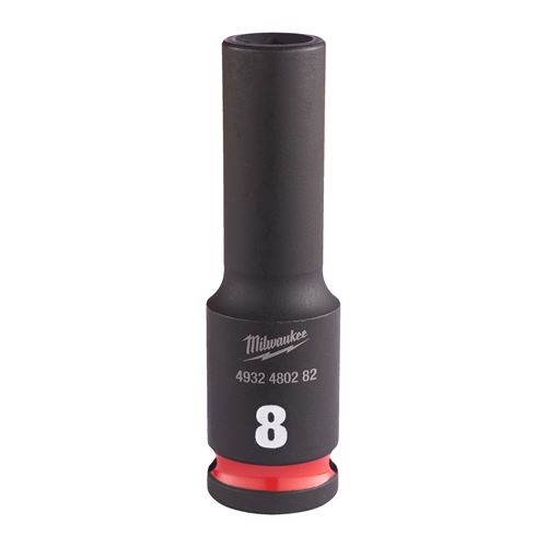 Immagine di Milwaukee Bussola a macchina attacco quadro 3/8" 8 mm lunga 