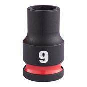 Immagine di Milwaukee Bussola a macchina attacco quadro 3/8" 9 mm corta 