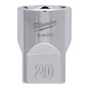 Immagine di Milwaukee Bussola a mano attacco quadro 1/2" 20 mm corta 