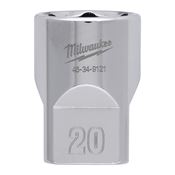 Immagine di Milwaukee Bussola a mano attacco quadro 1/2" 20 mm corta 