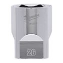 Immagine di Milwaukee Bussola a mano attacco quadro 1/2" 26 mm corta 