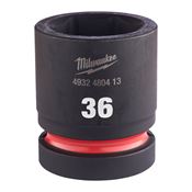 Immagine di Milwaukee Bussola a macchina attacco quadro 1" 36 mm corta 
