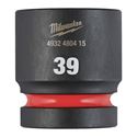 Immagine di Milwaukee Bussola a macchina attacco quadro 1" 39 mm corta 