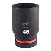 Immagine di Milwaukee Bussola a macchina attacco quadro 1" 46 mm lunga 