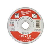 Immagine di Milwaukee Mola Contractor diametro 115 mm spessore 1 mm da taglio 