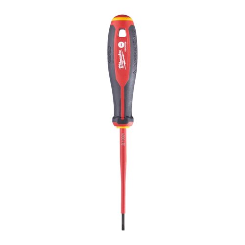 Immagine di Milwaukee Cacciavite isolato 1000V Slim taglio 0.5 x 3 mm lunghezza 100 mm 