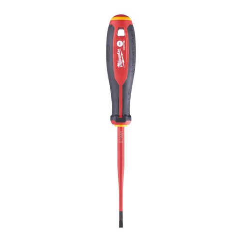 Immagine di Milwaukee Cacciavite isolato 1000V Slim taglio 0.8 x 4 mm lunghezza 100 mm 