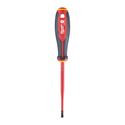 Immagine di Milwaukee Cacciavite isolato 1000V Slim taglio 1.0 x 5.5 mm lunghezza 125 mm 