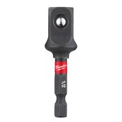 Immagine di Milwaukee Adattatore da HEX 1/4" a quadro 1/2" lunghezza 50 mm 