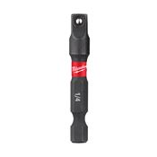 Immagine di Milwaukee Adattatore da HEX 1/4" a quadro 1/4" lunghezza 50 mm 