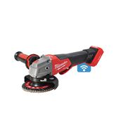 Immagine di M18 ONEFSAG125XPDB-0X Milwaukee Smerigliatrice angolare 18 Volt disco 125 mm Tecnologia Fuel ONE KEY con interruttore a paletta e freno senza batteria 