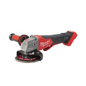 Immagine di M18 FSAGV115XPDB-0X Milwaukee Smerigliatrice angolare 18 Volt Velocità Variabile disco 115 mm Tecnologia Fuel con interruttore a paletta e freno senza batteria 