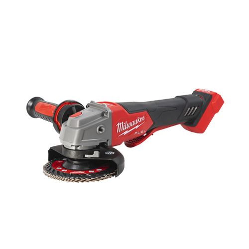 Immagine di M18 FSAGV125XPDB-0X Milwaukee Smerigliatrice angolare 18 Volt Velocità Variabile disco 125 mm Tecnologia Fuel con interruttore a paletta e freno senza batteria 