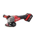 Immagine di M18 FSAG125XB-502X Milwaukee Smerigliatrice angolare 18 Volt disco 125 mm 5,0Ah Tecnologia Fuel con interruttore a slitta e freno 