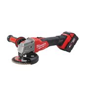 Immagine di M18 FSAG125XB-502X Milwaukee Smerigliatrice angolare 18 Volt disco 125 mm 5,0Ah Tecnologia Fuel con interruttore a slitta e freno 