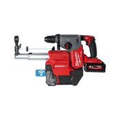 Immagine di M18 ONEFHXDEL-552C Milwaukee Tassellatore 18 Volt (FIXTEC) 26 mm 5,5Ah Tecnologia Fuel ONE KEY con aspiratore M18 FDDEXL 