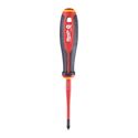 Immagine di Milwaukee Cacciavite isolato 1000V Slim croce PH/SL1 lunghezza 80 mm 