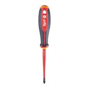 Immagine di Milwaukee Cacciavite isolato 1000V Slim croce PH2 lunghezza 100 mm 