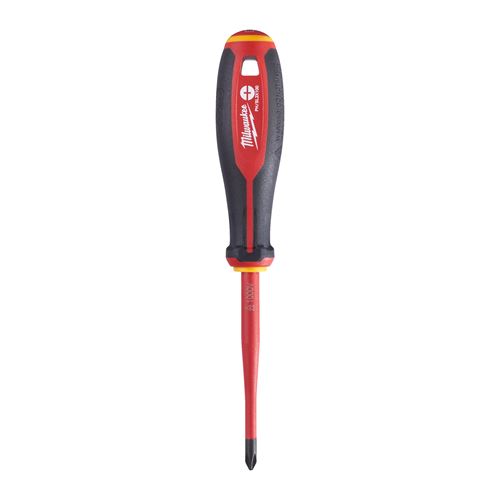 Immagine di Milwaukee Cacciavite isolato 1000V Slim croce PH/SL2 lunghezza 100 mm 