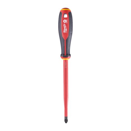 Immagine di Milwaukee Cacciavite isolato 1000V Slim croce PZ3 lunghezza 150 mm 