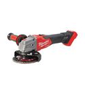 Immagine di M18 FSAGV125XB-0X Milwaukee Smerigliatrice angolare 18 Volt Velocità Variabile disco 125 mm Tecnologia Fuel con interruttore a slitta e freno senza batteria 