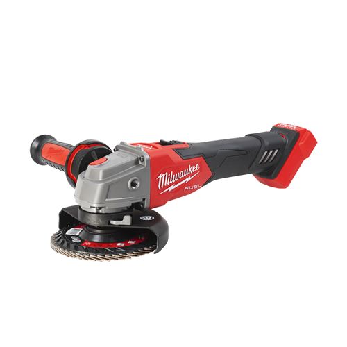 Immagine di M18 FSAGV125XB-0X Milwaukee Smerigliatrice angolare 18 Volt Velocità Variabile disco 125 mm Tecnologia Fuel con interruttore a slitta e freno senza batteria 