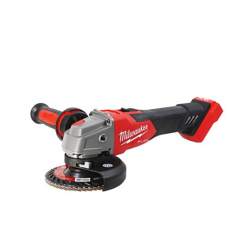 Immagine di M18 FSAG125XB-0X Milwaukee Smerigliatrice angolare 18 Volt disco 125 mm Tecnologia Fuel con interruttore a slitta e freno senza batteria 