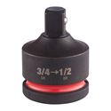 Immagine di Milwaukee Adattatore da attacco quadro 3/4" fe mmina a attacco quadro 1/2" maschio 