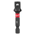 Immagine di Milwaukee Adattatore da HEX 1/4" a attacco quadro quadro 3/8" 