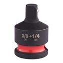 Immagine di Milwaukee Adattatore da quadro 3/8" a quadro 1/4" 