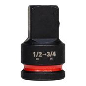Immagine di Milwaukee Adattatore da quadro attacco quadro 1/2" a quadro 3/4" 